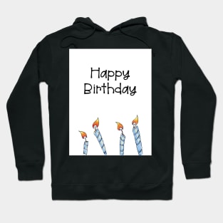 Candles - Happy Birthday Hoodie